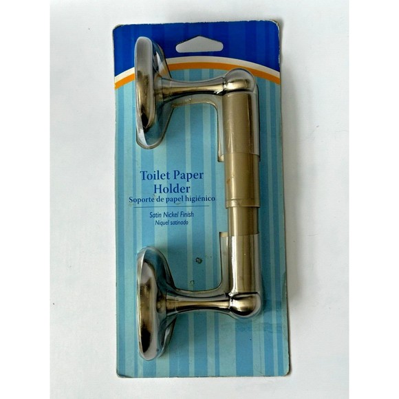 LIBERTY HARDWARE Toilet Paper Holder 129275 Satin Nickel Finish - New in… - Picture 1 of 7